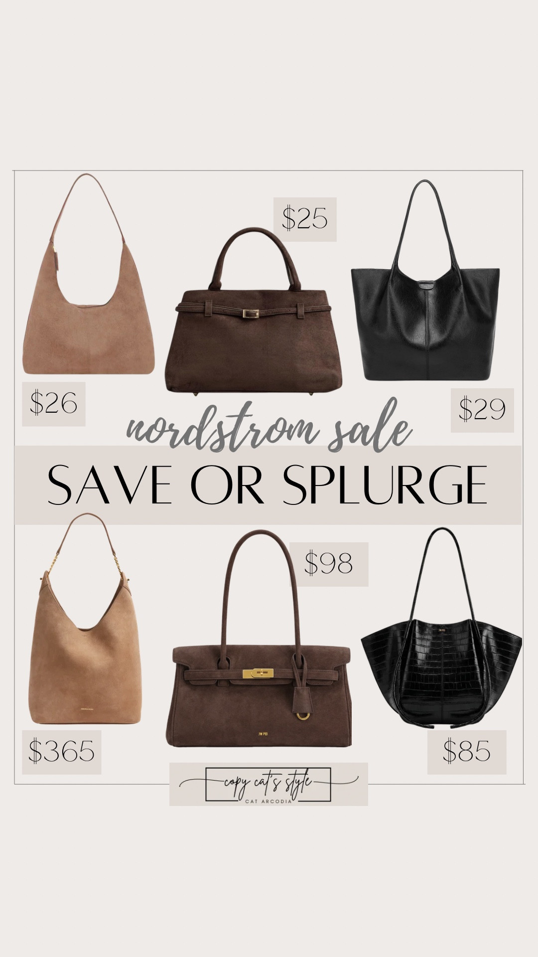 Nordstrom Sale. Look for less finds. Save vs splurge on fashion, bags, totes

#LTKSaleAlert
