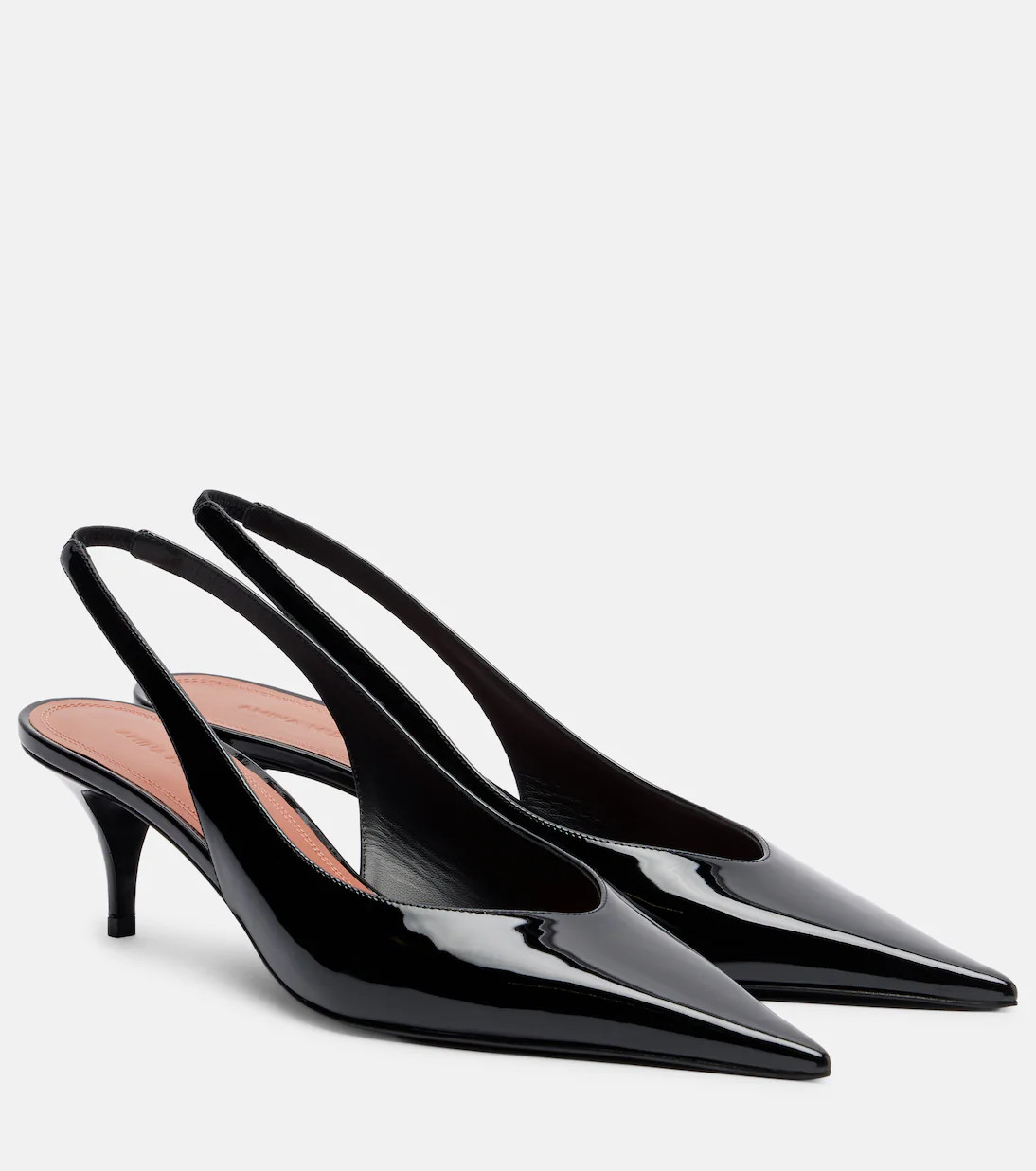 Anok 55 patent leather slingback pumps | Mytheresa (US/CA)