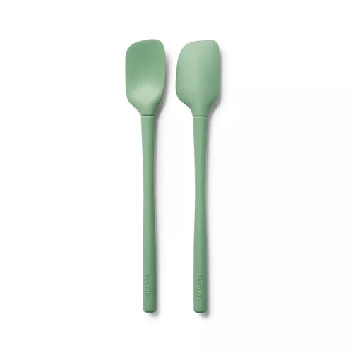 Sur La Table Flex-Core Mini Silicone Spatula and Spatula Spoon, Set of 2 | Sur La Table