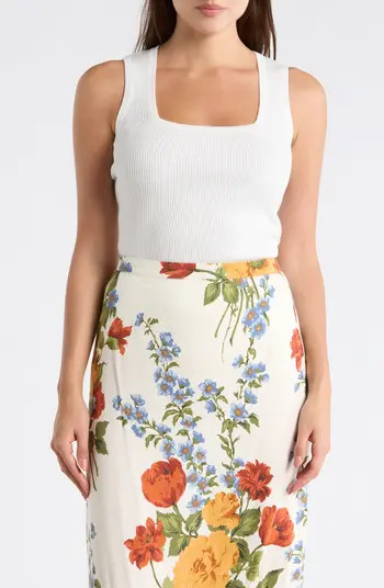T Tahari Square Neck Tank | Nordstromrack | Nordstrom Rack
