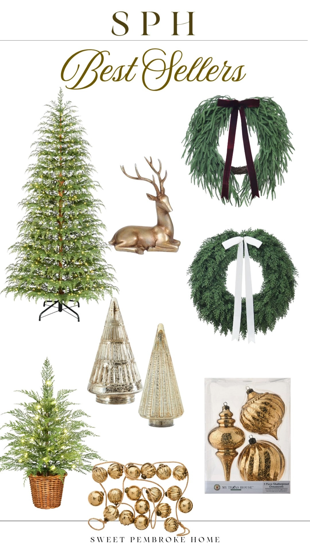 My Texas Home Christmas Best Sellers – Must-Have Holiday Decor 🎄

Deck the halls with timeless Christmas classics before they’re gone! ✨

The most loved pieces from My Texas Home are back and already flying off shelves! From the dreamy Christmas Tree to Mercury Gold Ornaments & Glass Trees, plus stunning holiday wreaths – these best sellers are what every festive home needs. 🎄✨ These pieces add warmth, sparkle, and that cozy Christmas magic that makes your home unforgettable. ✨

Don’t wait – these holiday best sellers always sell out FAST! Tap to shop now and make your home merry & bright.

#MyTexasHome #ChristmasDecor #HolidayBestSellers #MercuryGlass #ChristmasTreeDecor #HolidayHomeInspo #Christmas2025 

 #LTKSeasonal #LTKHome #LTKParties