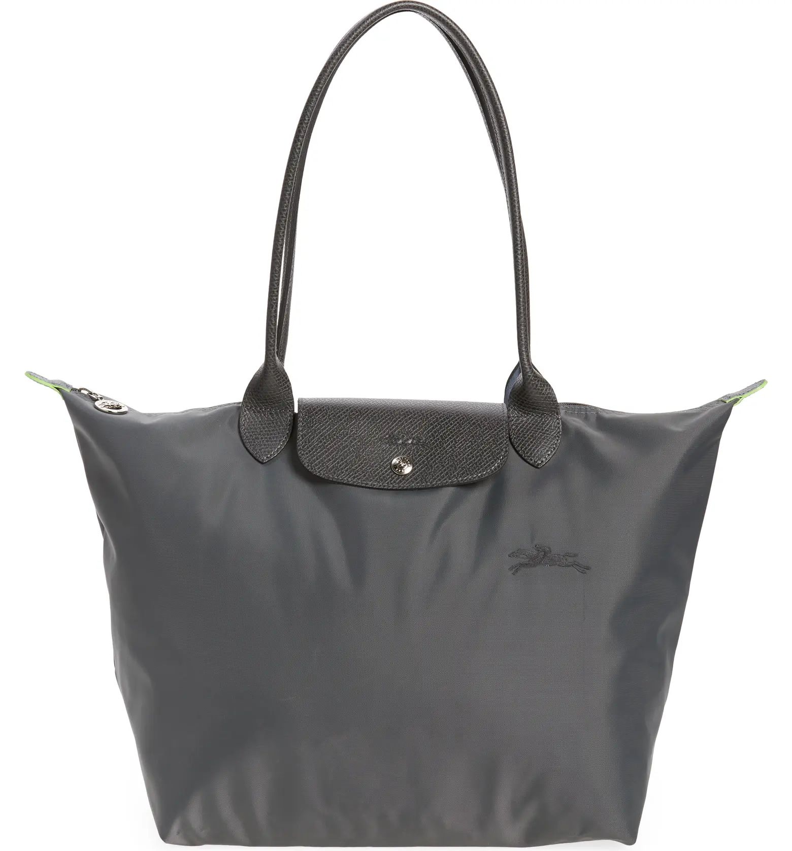 Le Pliage Green Recycled Canvas Large Shoulder Tote | Nordstrom