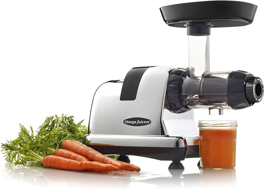 Omega J8006HDS Cold Press Juicer Machine Vegetable and Fruit Juice Extractor and Nutrition System... | Amazon (US)