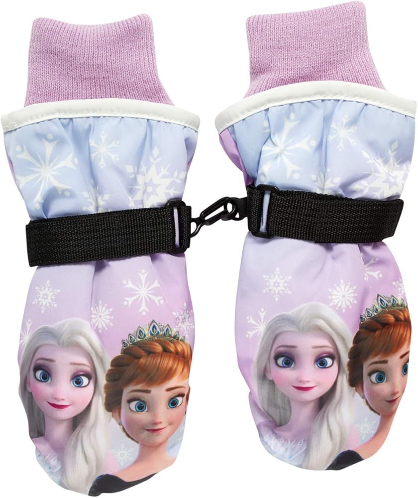 Disney Girls' Winter Insulated Snow Ski Gloves – Minnie Mouse or Frozen II Elsa & Anna (Toddler/Litt | Amazon (US)