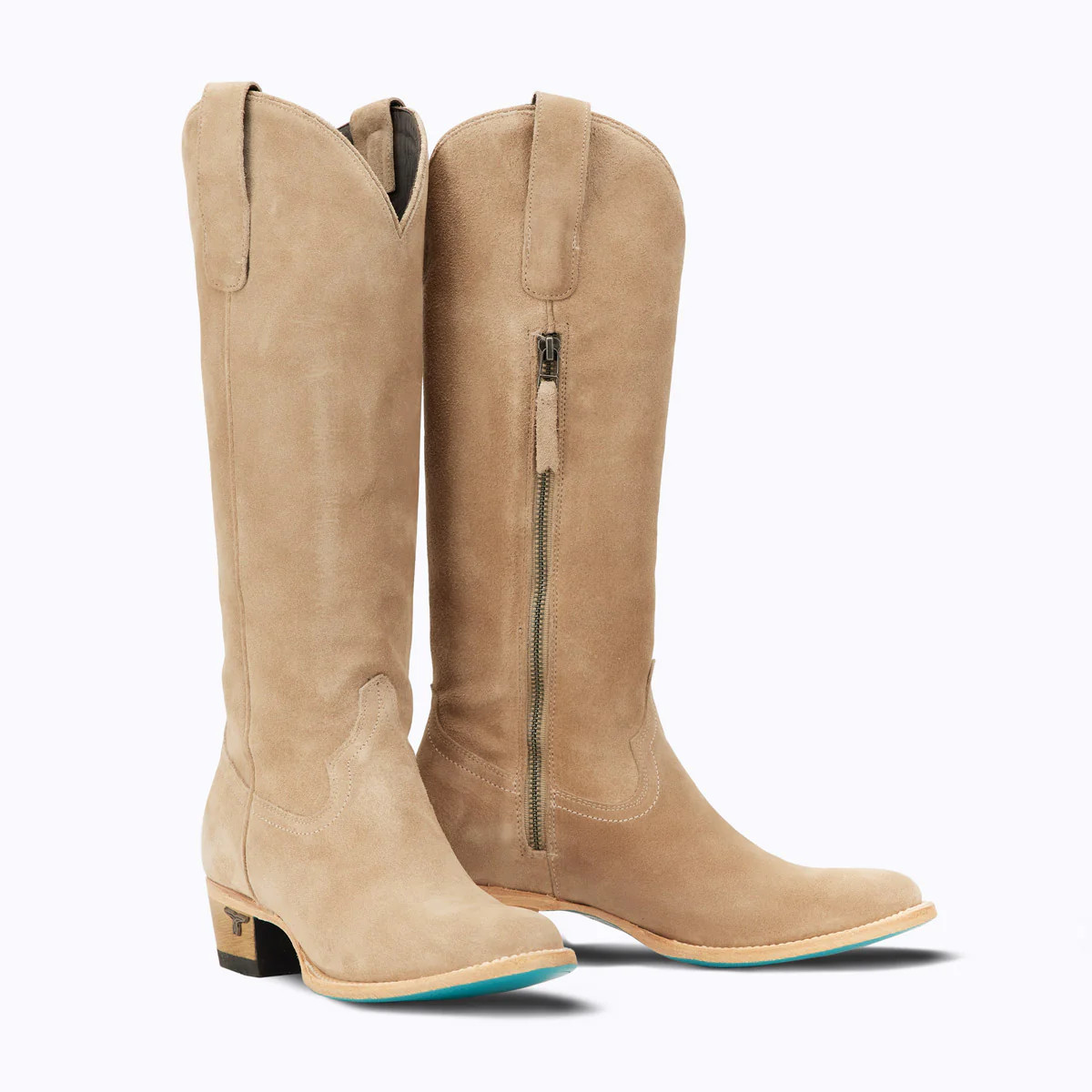 Plain Jane - Latte Suede | Lane Boots