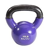 Body-Solid Vinyl Coated Kettlebell Set (‎KBV15) with Kettle Grip Handle, Perfect Kettlebells for Wei | Amazon (US)