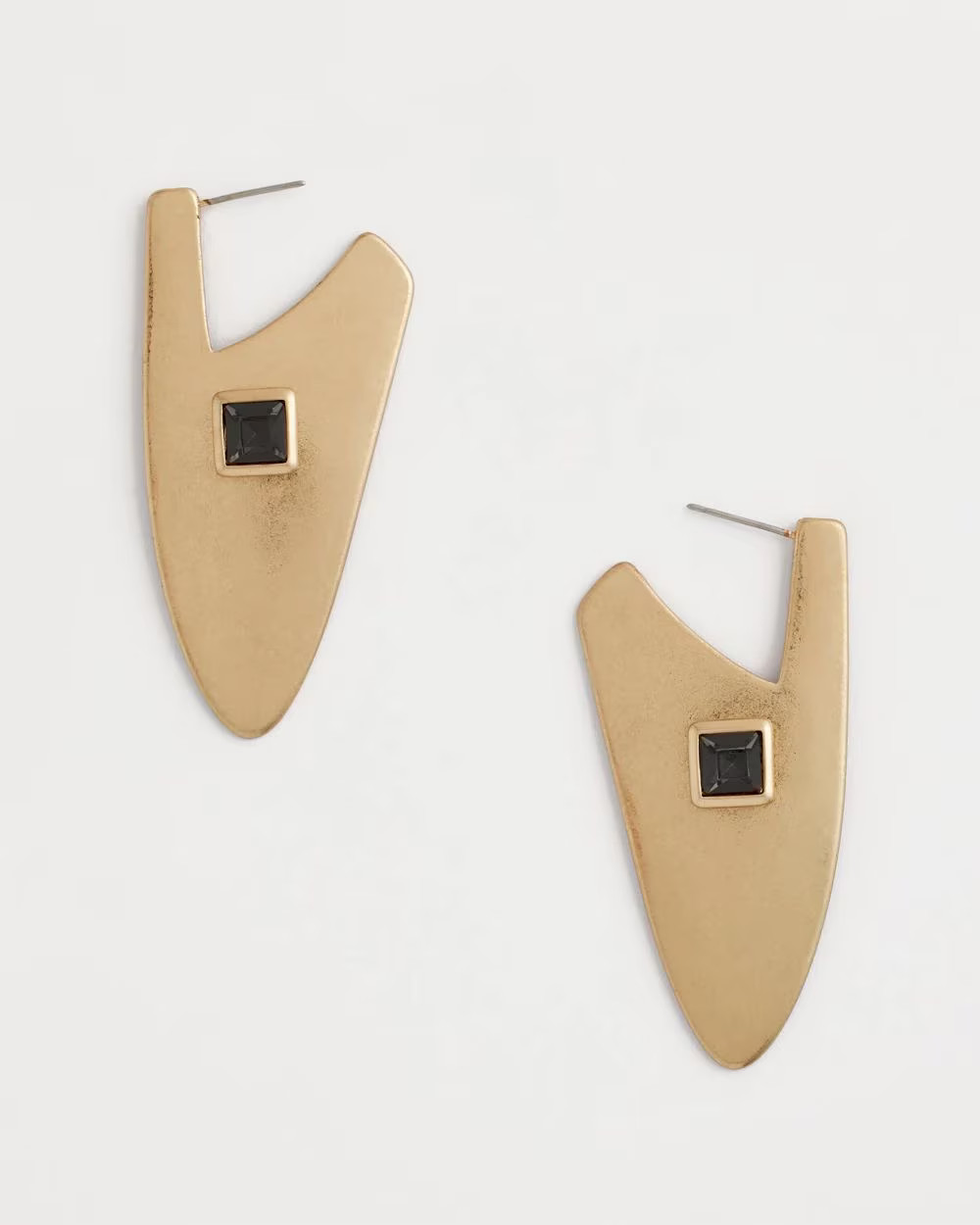 Gold Triangle Linear Earrings | Chico's