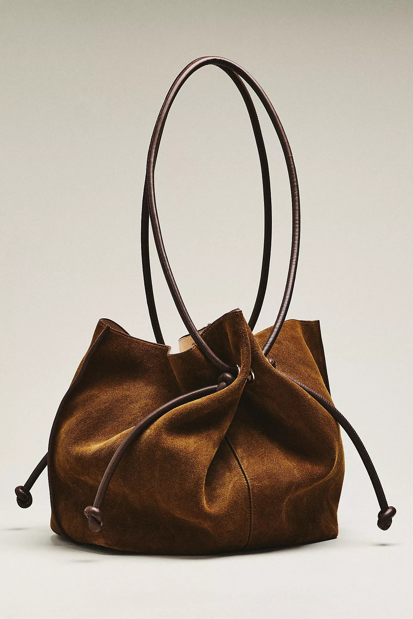 Farm Rio Suede Cinched Tote | Anthropologie (US)