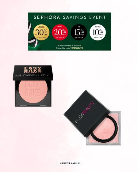 Huda beauty powders Sephora sale 

#LTKbeauty #LTKGiftGuide #LTKfindsunder50