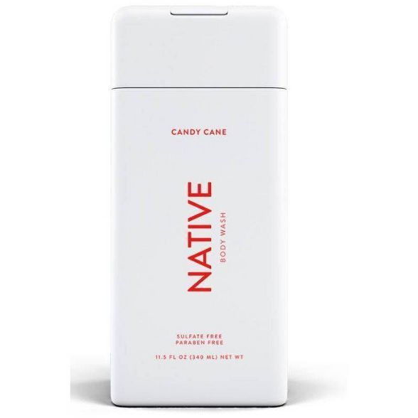 Native Limited Edition Holiday Candy Cane Body Wash - 11.5oz | Target