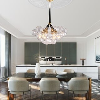 6-Light Modern Style Bubble Glass Chandelier | Bed Bath & Beyond