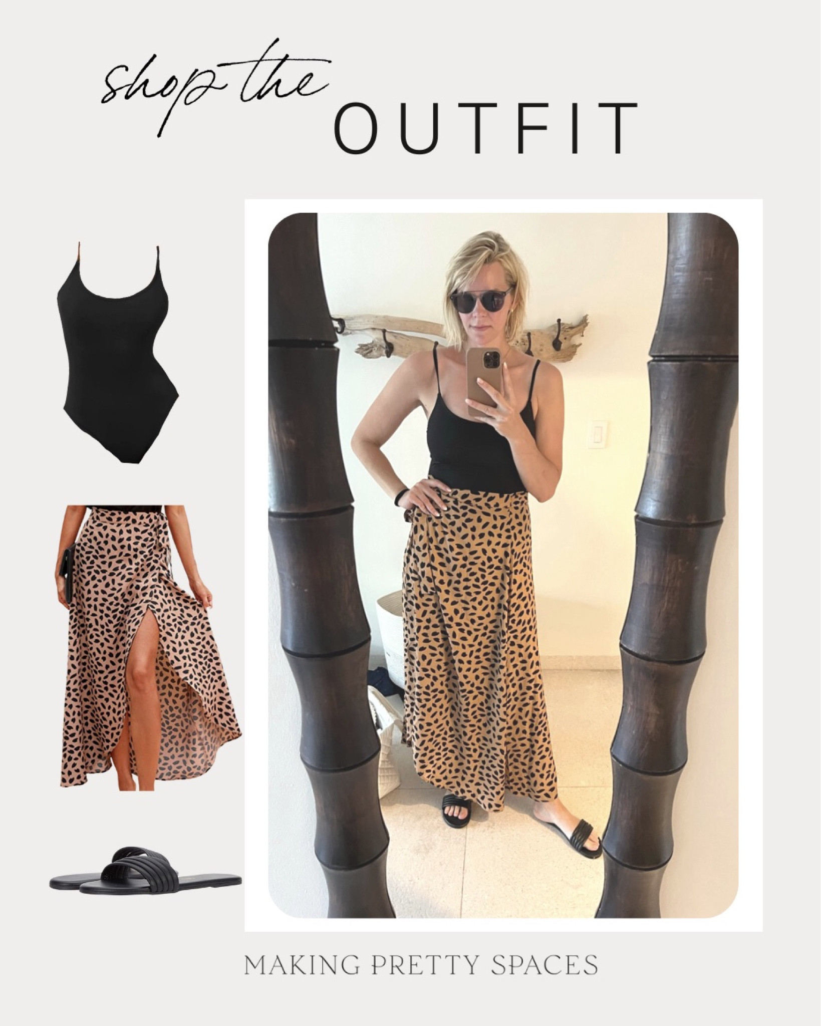 Shop my outfit!
Amazon skirt, black sanders, swimsuit, spring break, warm weather outfit

#LTKSeasonal #LTKbeauty #LTKstyletip