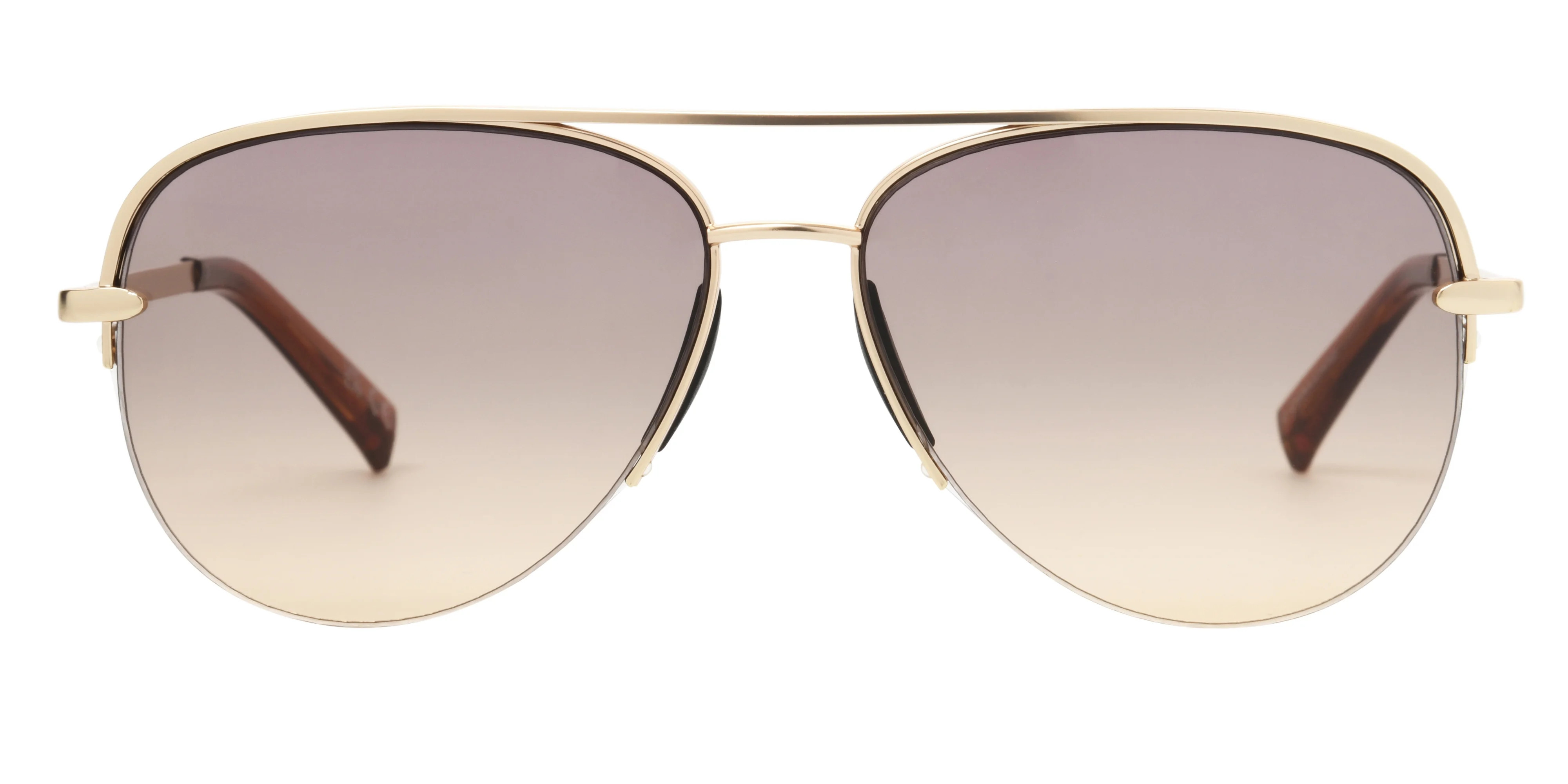 Foster Grant Women's Aviator Fashion Sunglasses Gold | Walmart (US)