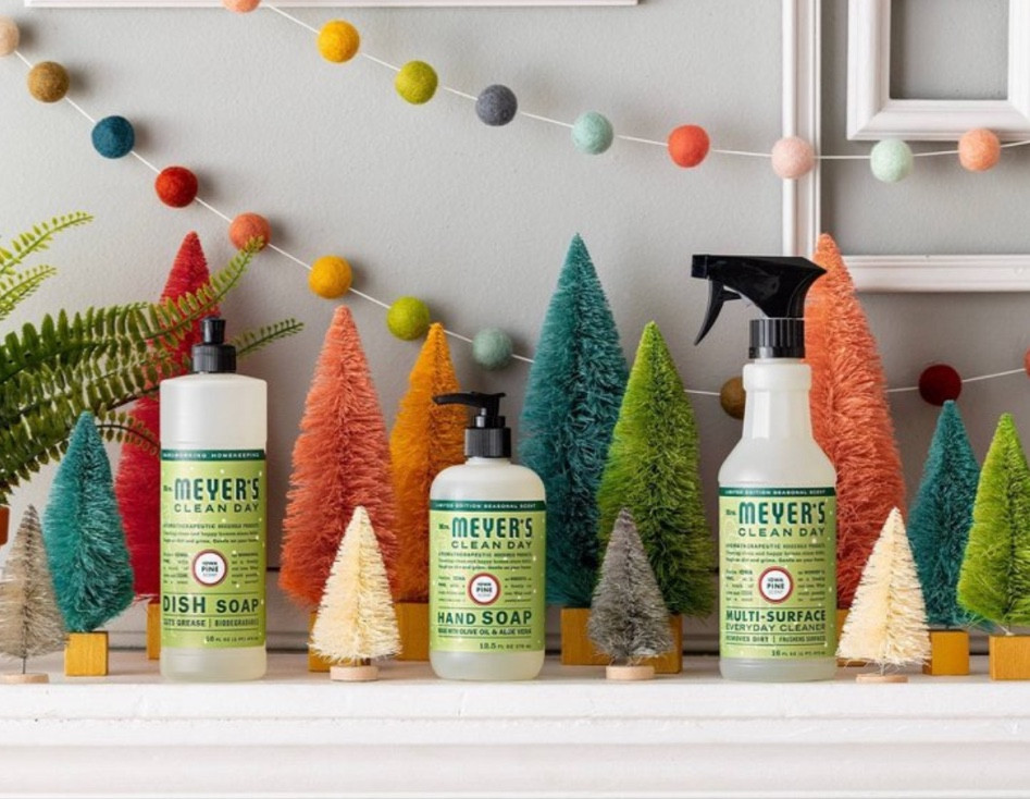 Mrs. Meyers Holiday Collection. Available in 4 scents: Iowa Pine, Orange Clove, Peppermint, and Snowdrop (my personal favorite). Save 10% on Holiday season scents until 12/3. 🎯 

#LTKhome #LTKsalealert #LTKHoliday