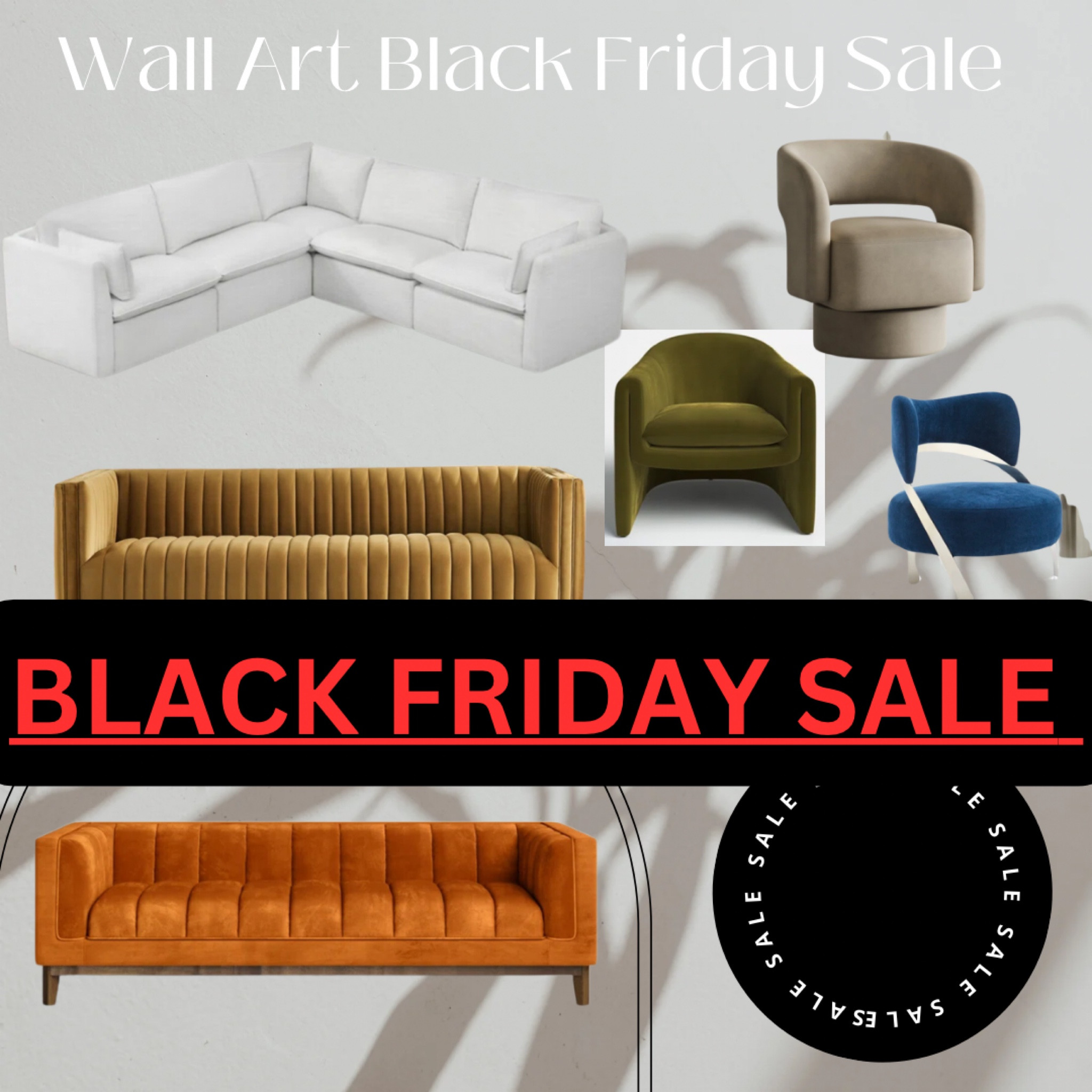Sofas, sectionals, and accent chairs 