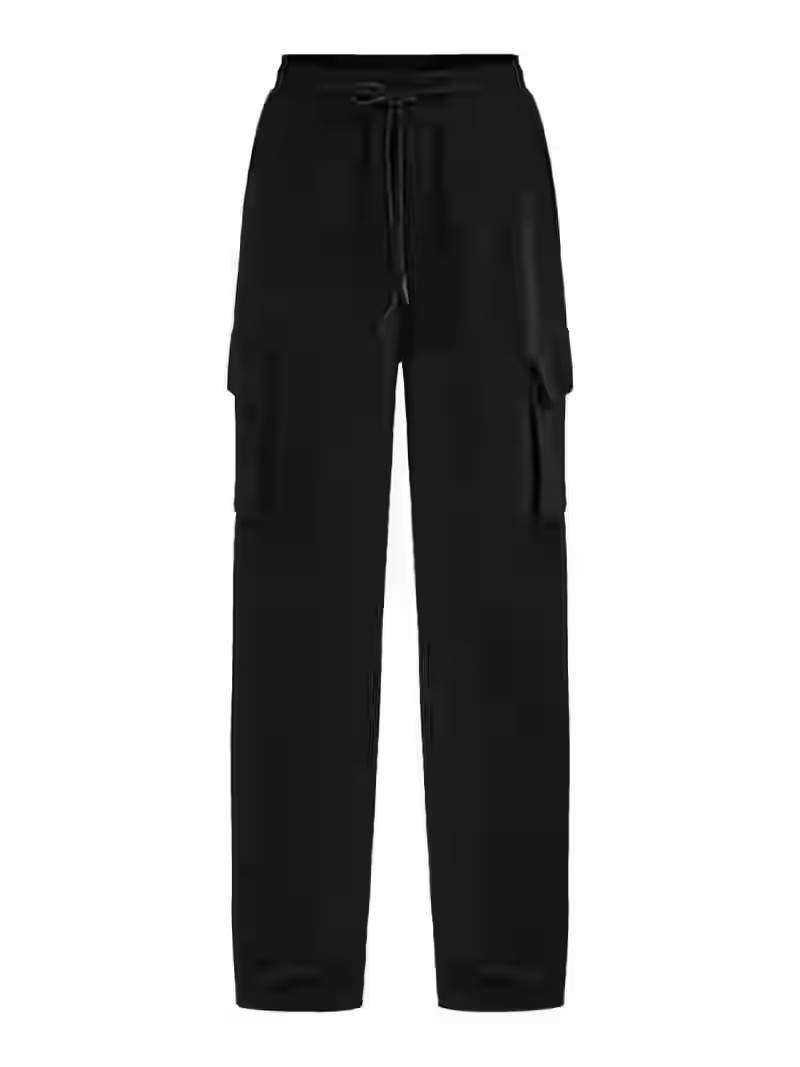 Scoop Women’s and Women’s Plus Ultimate ScubaKnit Wide Leg Cargo Sweatpants, Sizes XS-4X | Walmart (US)