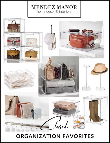 These are some of my favorite products for closet organization. 👗🧣🧢

I’m totally into the acrylic look right now! 👏🏻 

#closet #clothes #organization #hatorganizer #shoeorganizer #closetorganizer 

#LTKhome