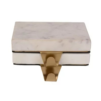 Studio 3B™ Marble Stocking Hangers in Warm Gold (Set of 2) | Bed Bath & Beyond | Bed Bath & Beyond