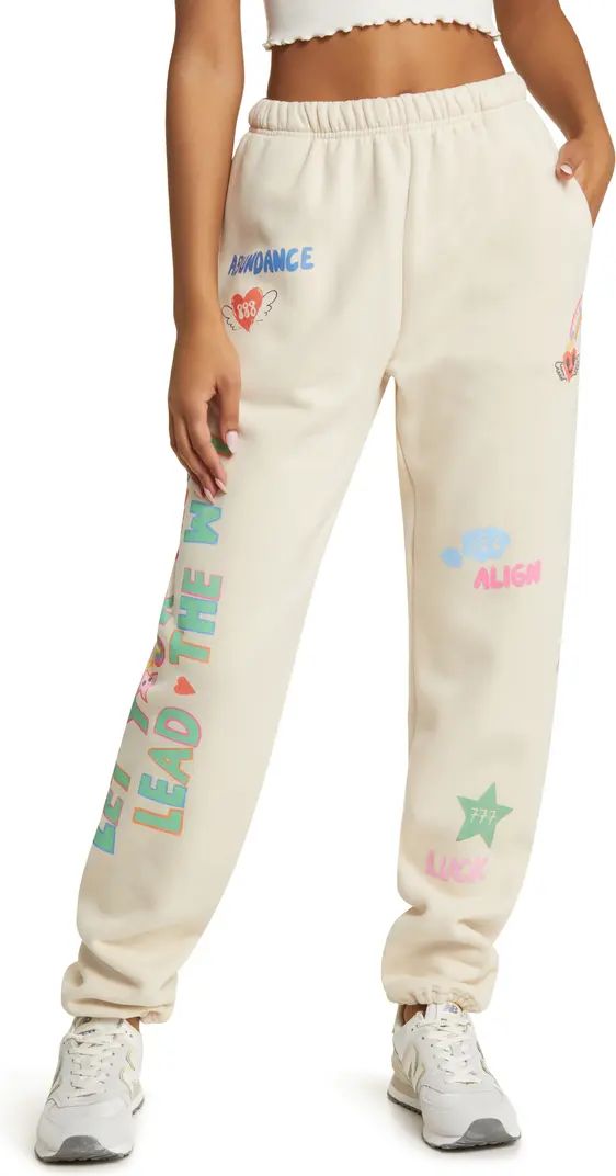 Angels All Around You Graphic Joggers | Nordstrom