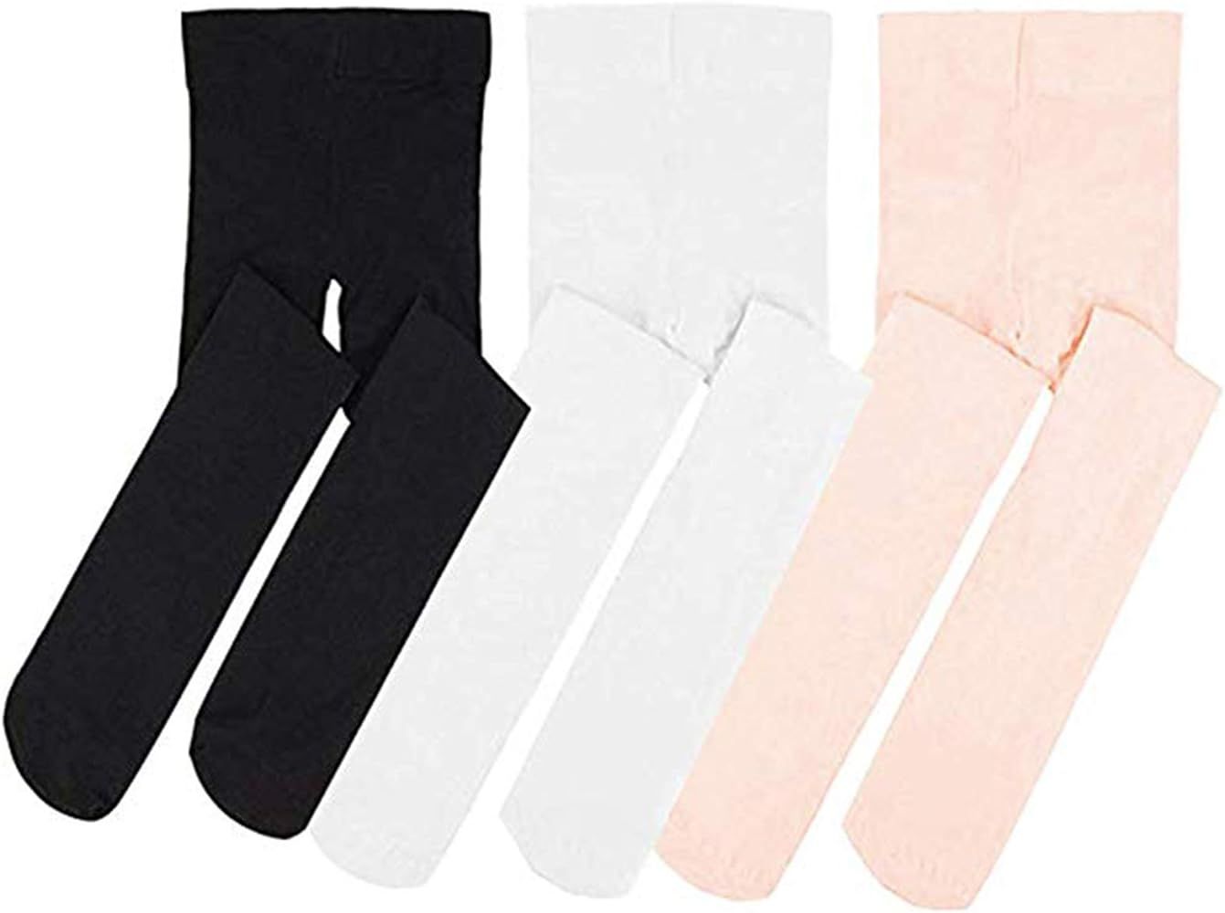 Stelle Girls Tights Ballet Dance Toddler Students School Footed Tights(Toddler/Little Kid/Big Kid... | Amazon (US)