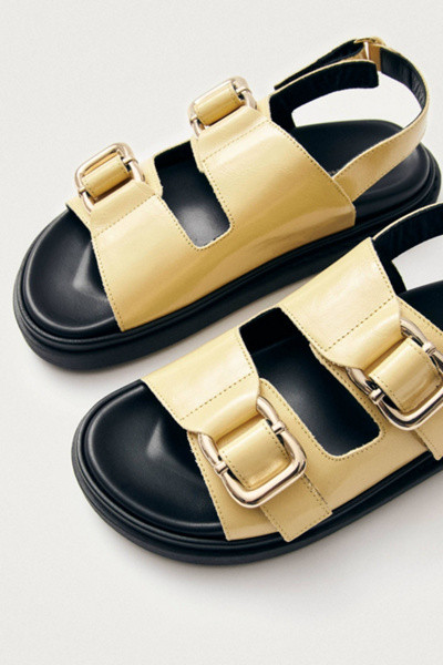 ALOHAS Harper Leather Slingback Buckled Sandal | Urban Outfitters (US and RoW)