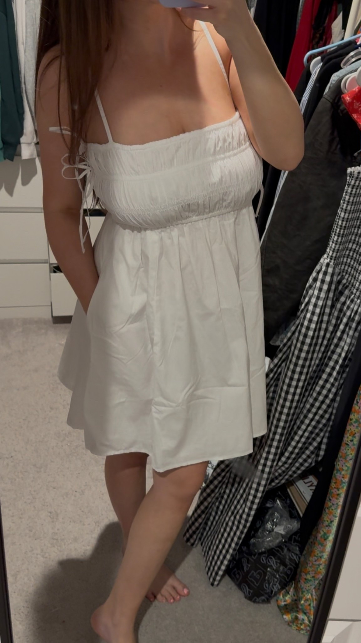 Summer sundress in size Medium Tall (I’m 5’6”)

#LTKSaleAlert #LTKMidsize #LTKStyleTip