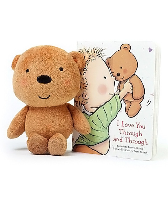 Scholastic Interactive Play Books Age - I Love You Through And Through Bilingual Board Book & Plush  | Zulily