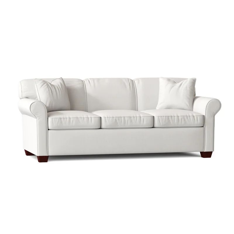 Rasberry 81'' Rolled Arm Sofa with Reversible Cushions | Wayfair North America