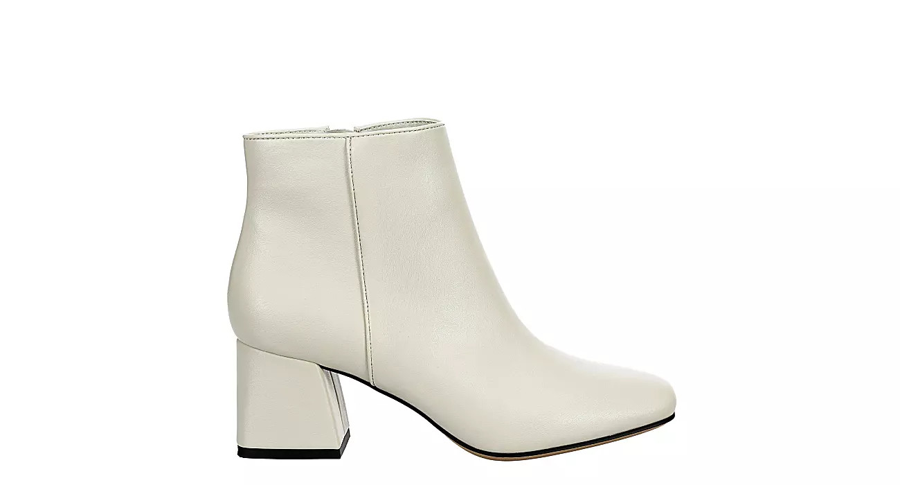 Michael By Michael Shannon Womens Hope Dress Bootie - Off White | Rack Room Shoes