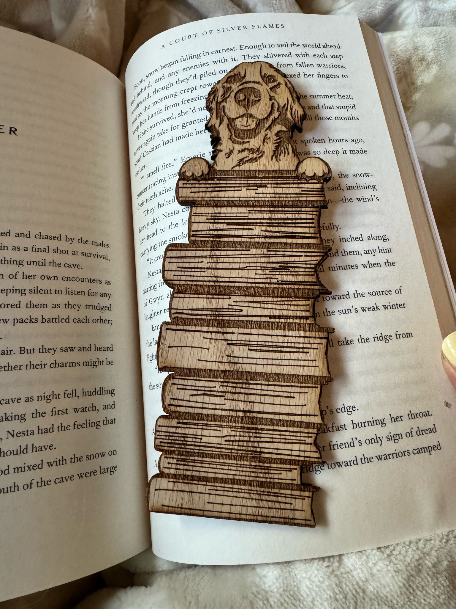 golden retriever bookmark 