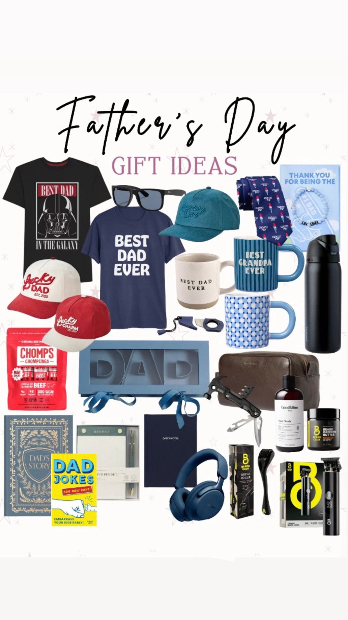 Perfect Father’s Day gift ideas from Target! 

Father's Day gift guide, gifts for Father's Day, gifts for Dad, Fathers Day gift ideas

#LTKGiftGuide #LTKMens #LTKFindsUnder50