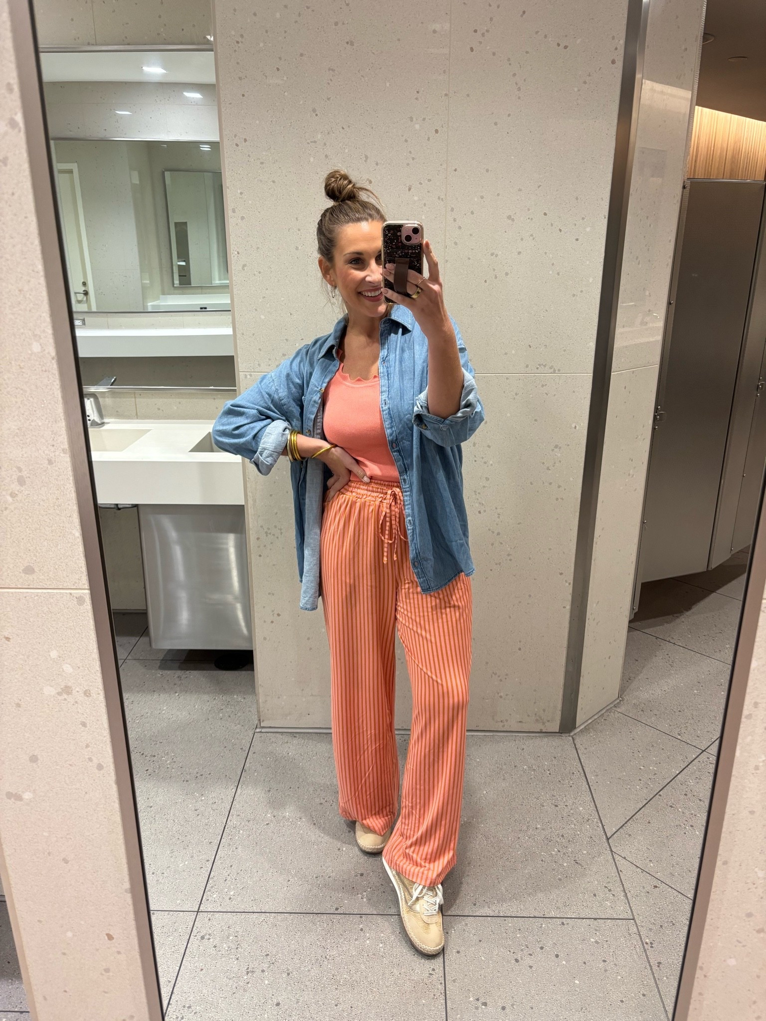 Tampa to Dallas ✈️ travel outfit for LTKCon 

Medium- size up in pants if between sizes (waistband is stretchy but snug)

#LTKgrwm #LTKdayinmylife #LTKCon