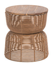 Outdoor Acacia Top Table | TJ Maxx