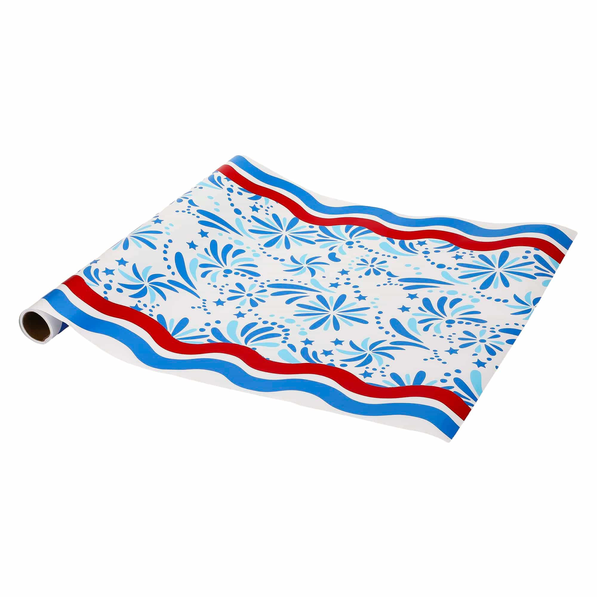 Star Spangled Spark Paper Table Runner | Packed Party