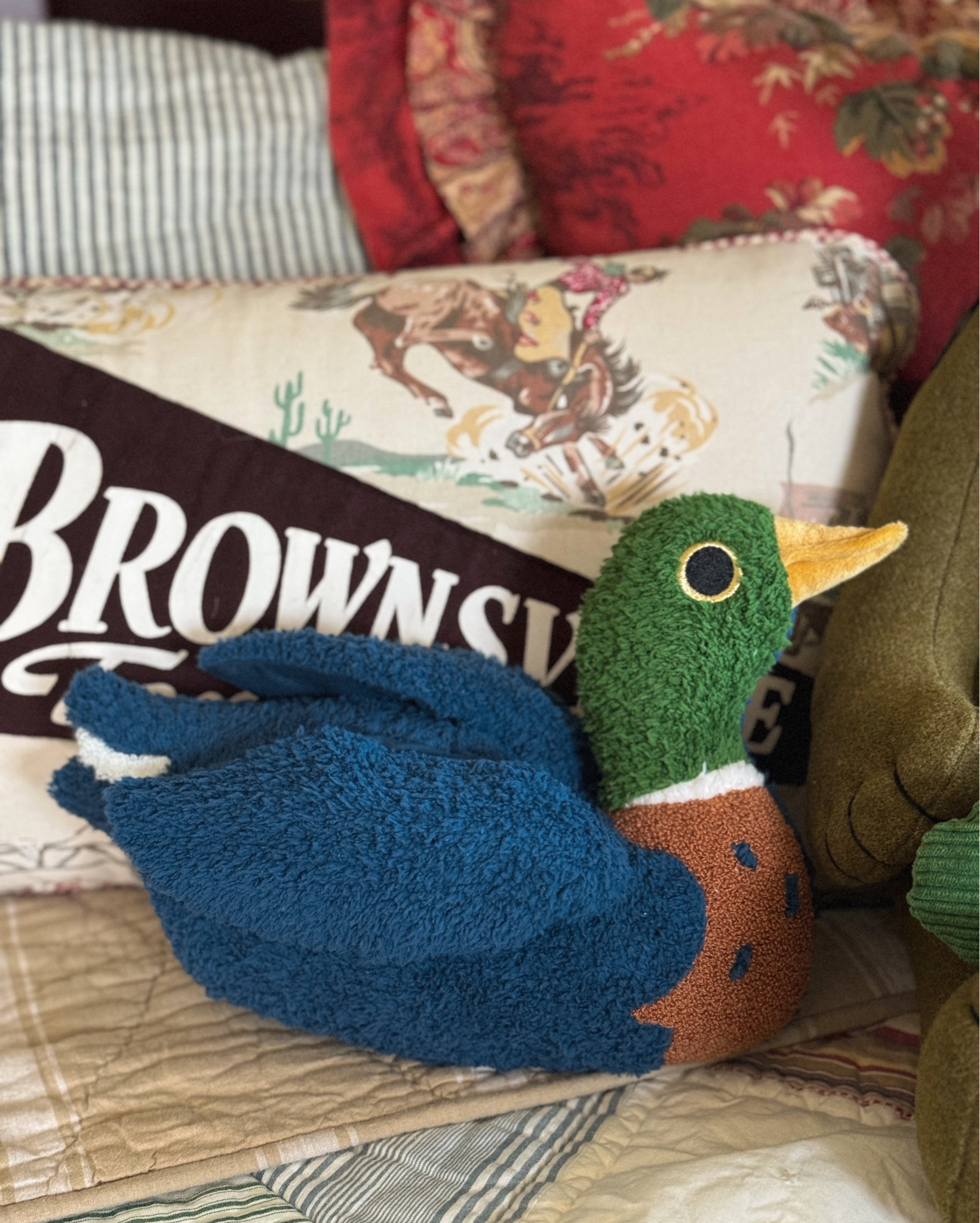 The cutest pillows for a little boys room! A 🦆&🐟 cute target finds! 

#LTKhome #LTKfamily #LTKkids