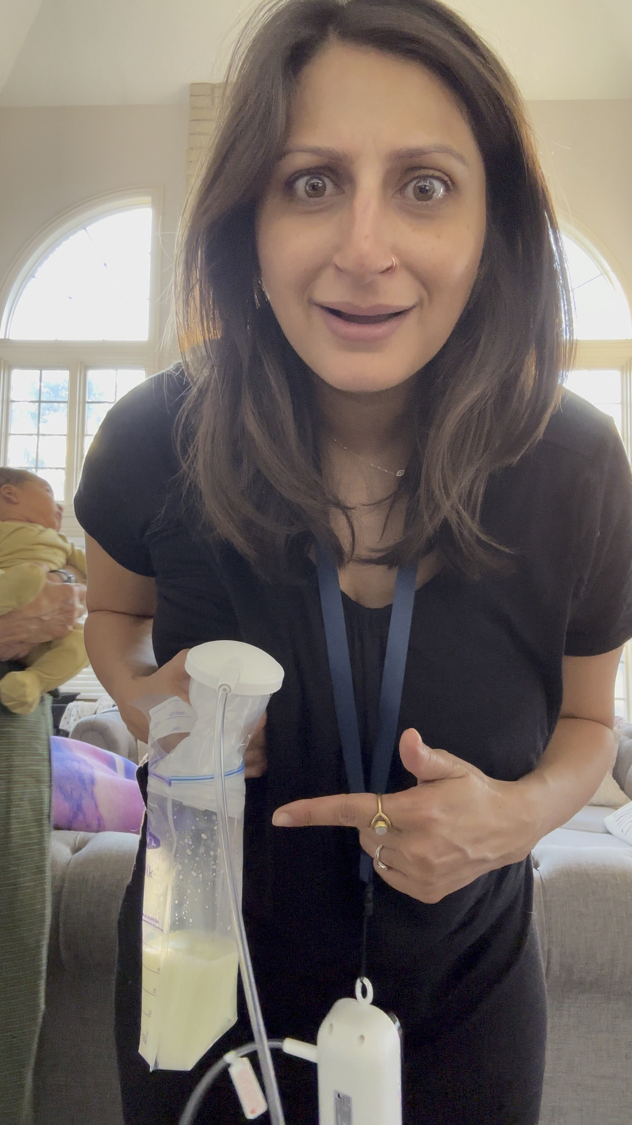 Did you know you can pump directly into these milk freezer bags? I wish I had known this my first two babies because I lost so much milk just trying to pour it from bag to bottle. I also love my pump because it’s so portable and it is a medical grade pump. 

#LTKbaby #LTKbump #LTKfamily