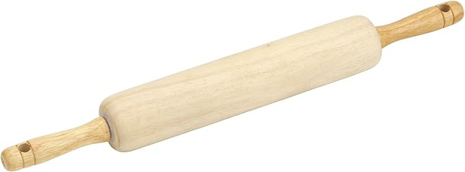 GoodCook Classic Wooden Rolling Pin with Easy Roll Bearings | Amazon (US)