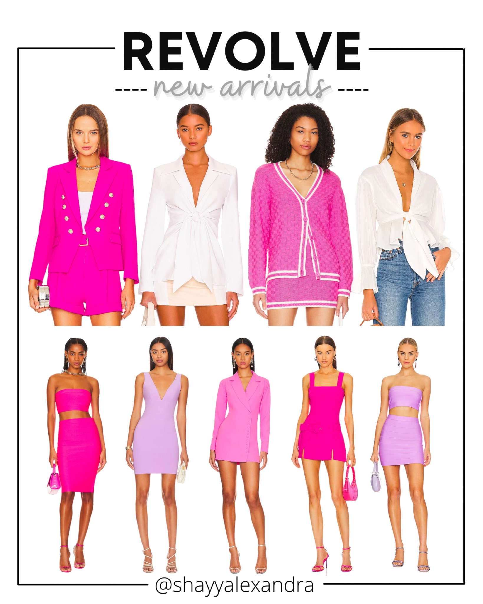 Preppy/sexy pink and purple spring/summer styles from Revolve!

Blazer | Preppy | Coords | Coordinated Set | Mini Skirt | Blouse | Midi Skirt | Blazer Mini Dress 

#LTKSeasonal