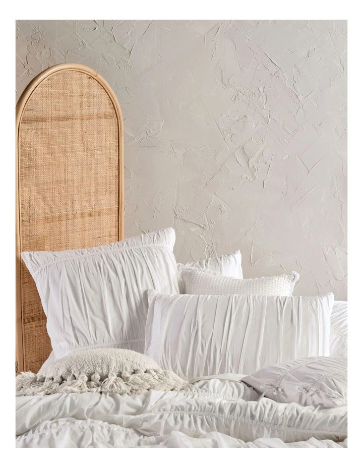 Linen HouseLayla Quilt Cover Set in White | Myer