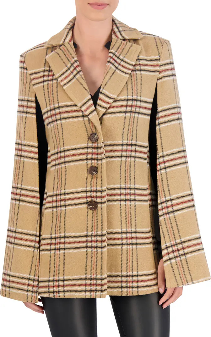 Ookie & Lala Plaid Cape Coat | Nordstromrack | Nordstrom Rack