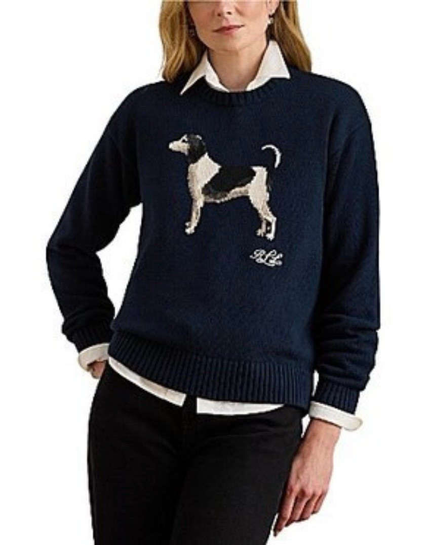 Ralph Lauren, but make it puppy chic 🐶✨ #RalphLauren #RalphLaurenPets #RalphLaurenDog #RLDogSweater #PreppyDog 

#LTKGiftGuide #LTKmomlife #LTKHoliday