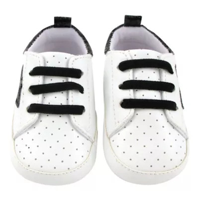 Rising Star® Glitter Sneaker in White | buybuy BABY