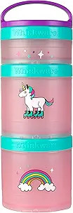 Whiskware Animal Stackable Snack Pack, 2 1/3 cup, Skating Unicorn | Amazon (US)