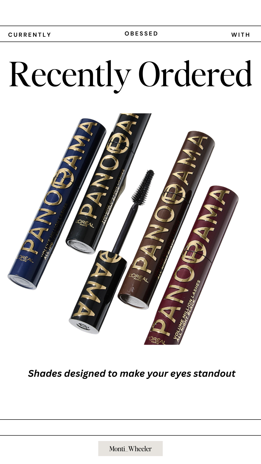 Big, bold lashes—now in shades designed to enhance your natural eye color. The L’Oréal Paris Voluminous Panorama Chromatic Mascara delivers lifted, panoramic volume with a custom, eye-brightening finish. 

 #LTKgrwm #LTKmomlife #LTKBeauty