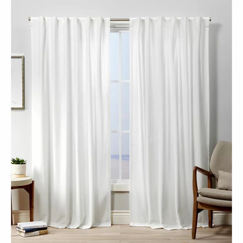 Tremblay Polyester Room Darkening Curtain Pair (Set of 2) | Wayfair North America