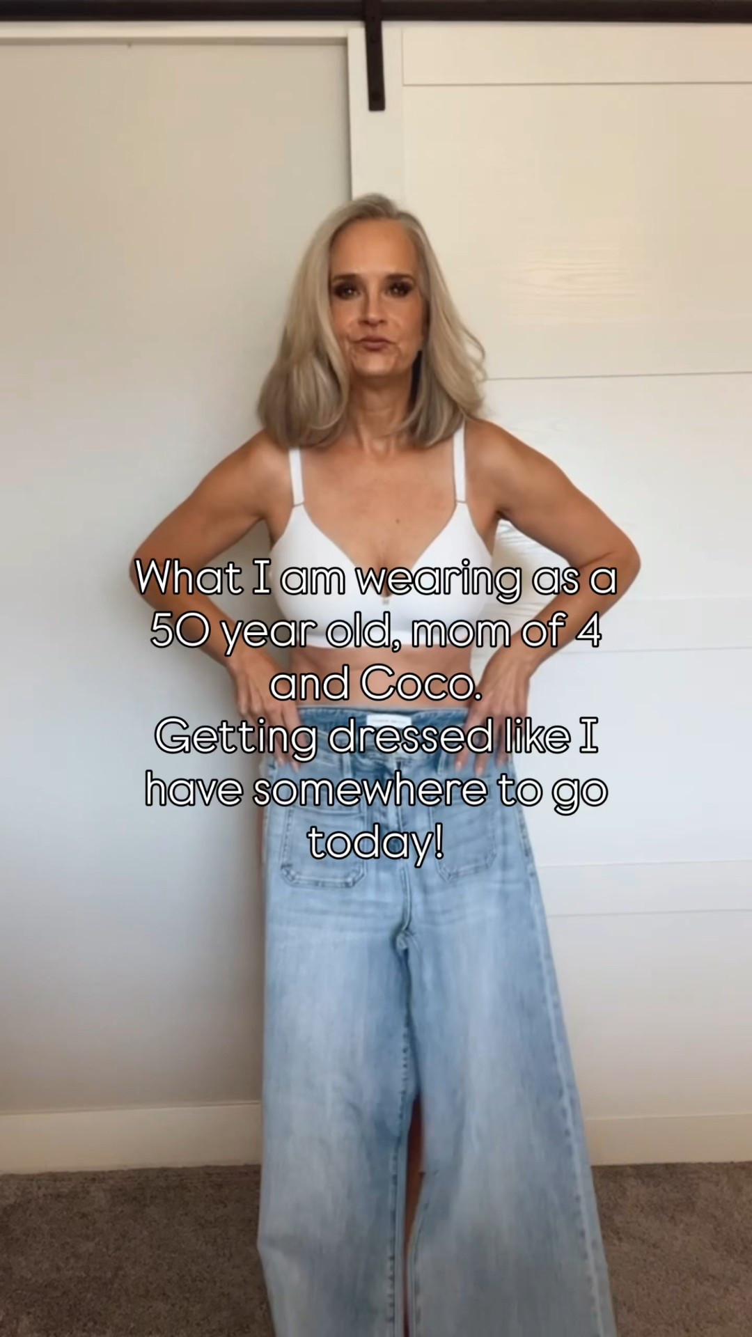 Getting dressed everyday keeps me feeling positive, motivated and it’s the mindset shift to feeling productive.

Vici jeans, Quince, silk scarf, boots, over 40, midlife style, elevated casual, ootd

#LTKootd #LTKFindsUnder50 #LTKOver40