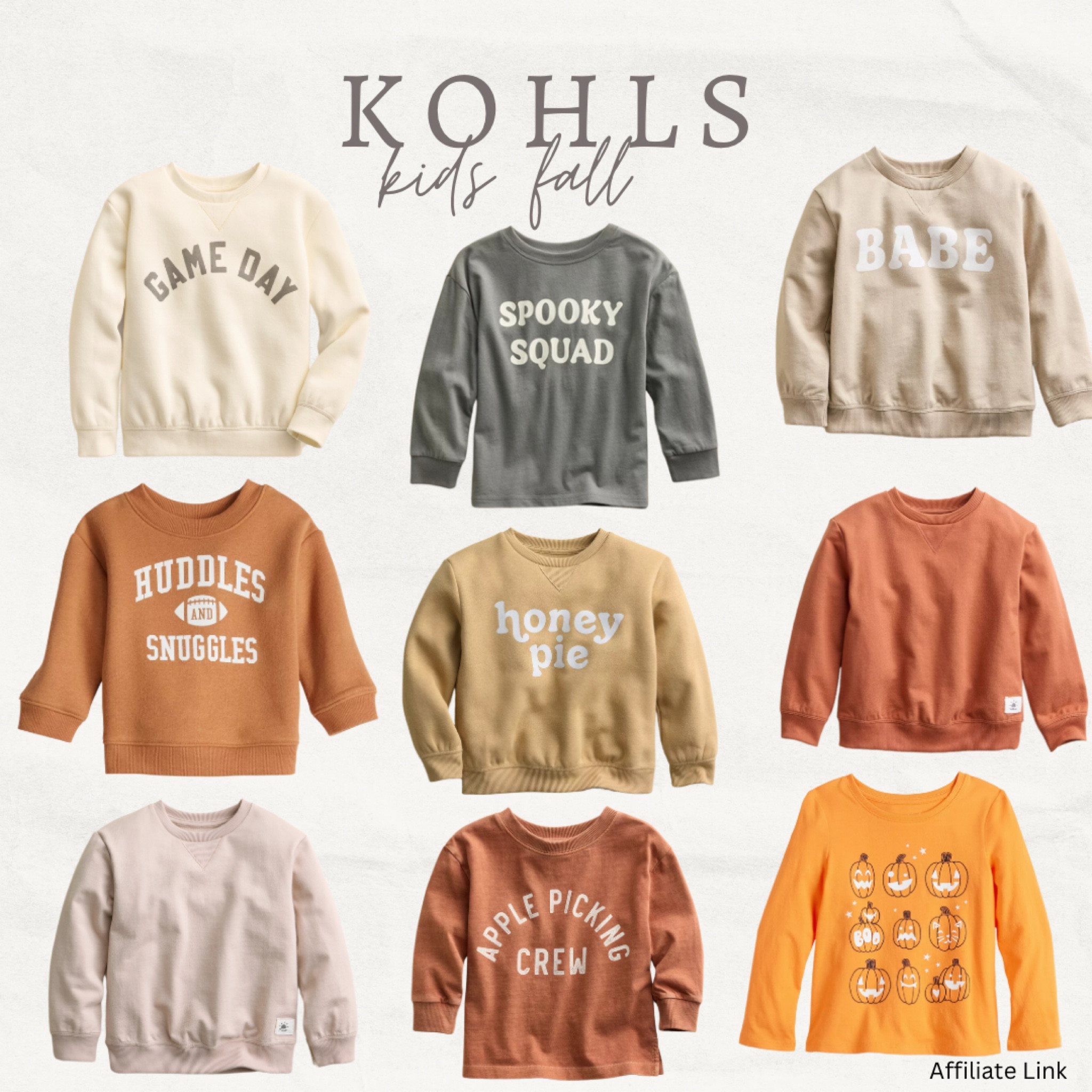 Kids fall shirts from Kohls! 🍂
Use code: SAVINGS15 to save! 💰

#LTKKids #LTKBacktoSchool #LTKSeasonal