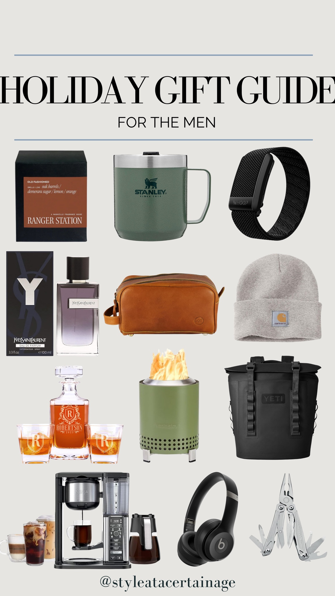 Holiday gift guide 🎄 For the men

#LTKHoliday
