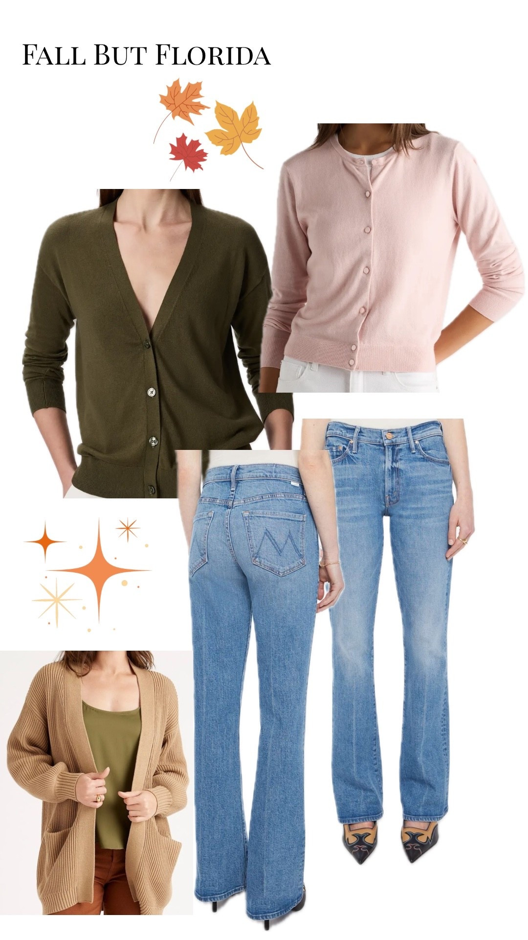 Fall style is starting to arrive… even if Florida didn’t get the memo. 🍂☀️

The best part? These lightweight cotton cardigans are perfect for layering in our warm weather, and they’re on sale! 🤎 Plus, my favorite MOTHER denim is on sale too—a rare find.

I’ve linked everything in my LTK before sizes disappear. Happy shopping! 🛍️ #LTKSale #FloridaStyle #FallFashion #Over50Style #ClassicStyle #MotherDenim
