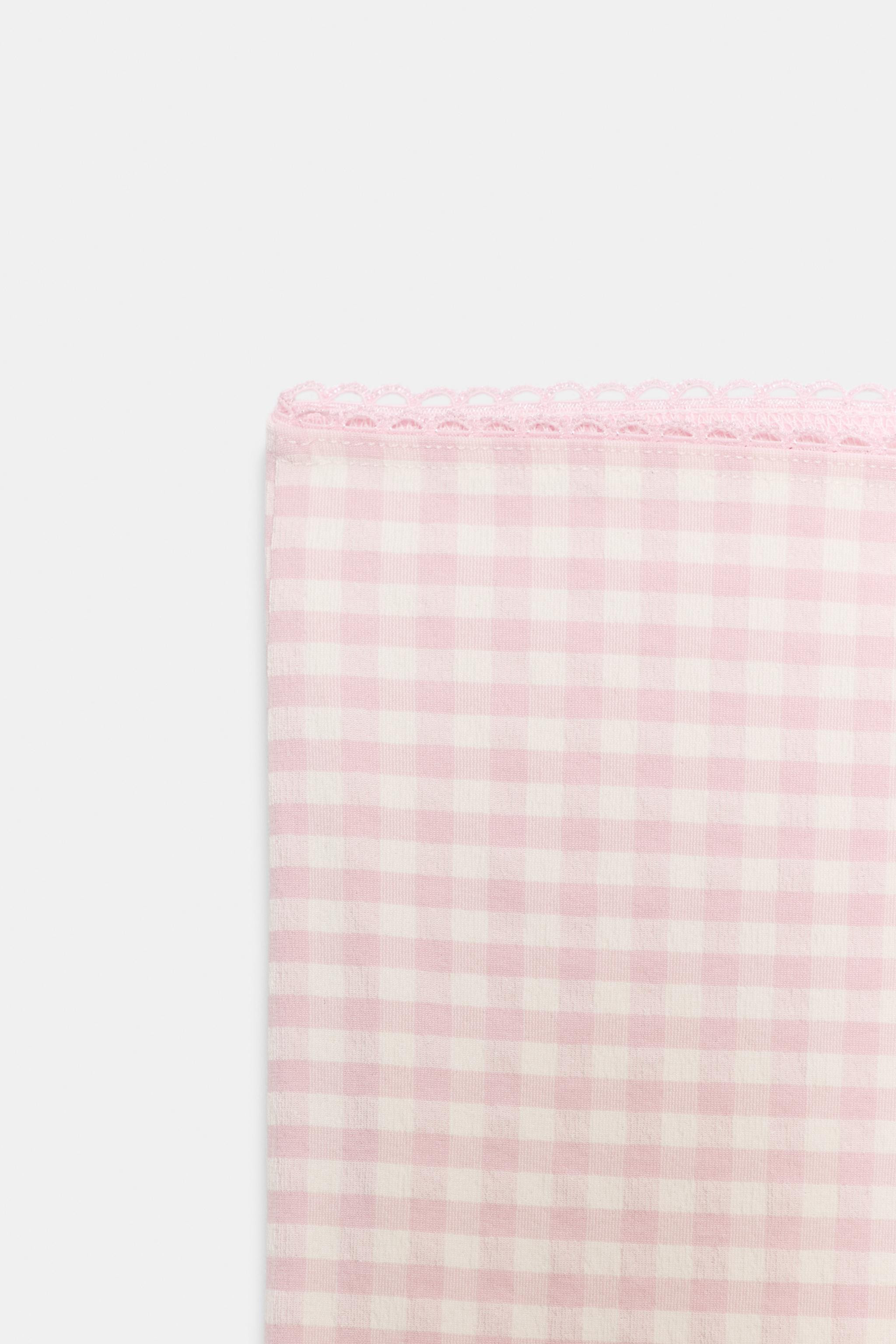 GINGHAM CHECK CAPRIS | Zara UK